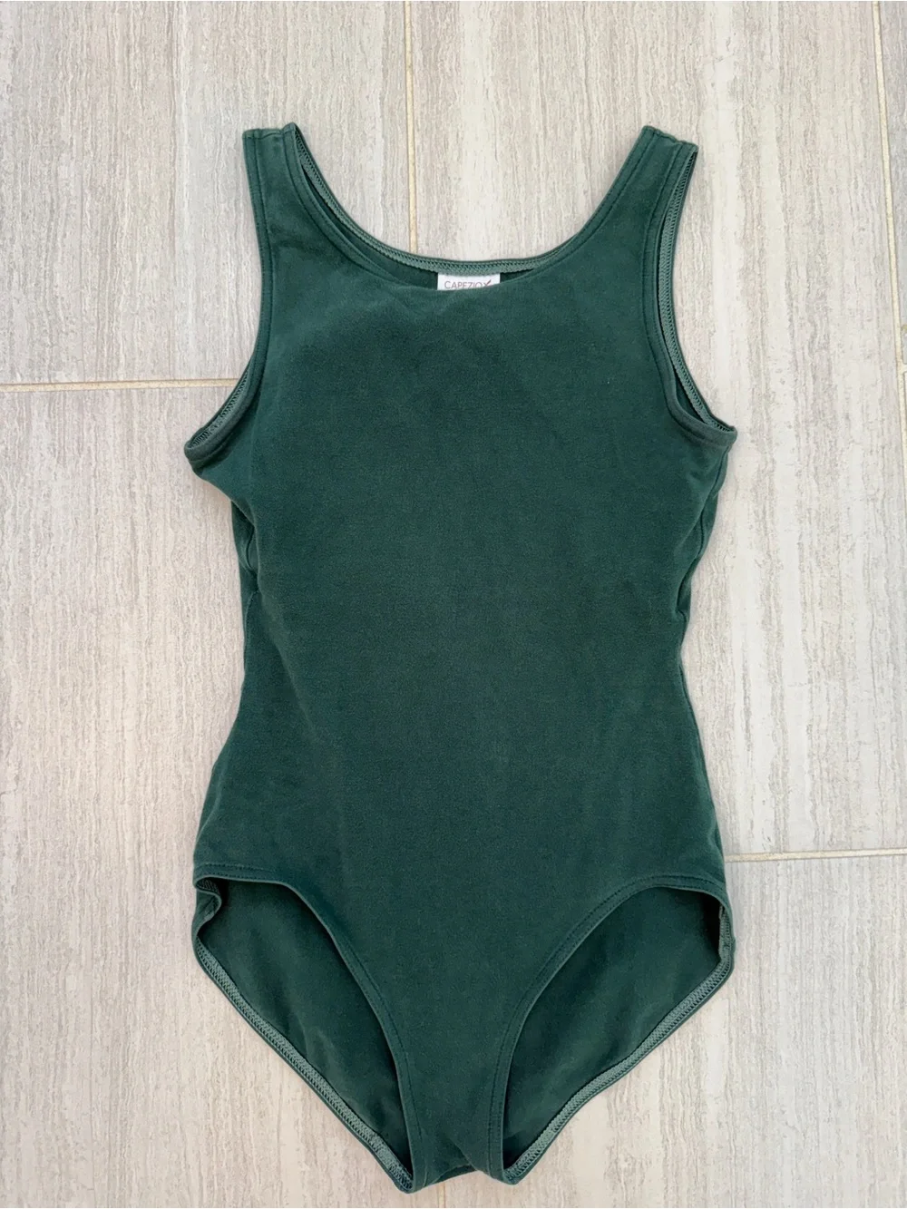 Capezio Forest Green Girls One-Piece Leotard